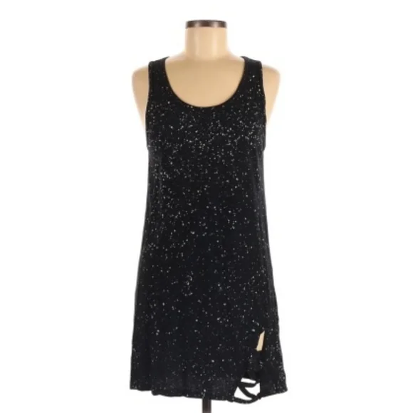 lna cut out dress LNA Jonas Twist Cut Out Dress Nwt Revolve XS NWTs Stretchy Midi Viscose USA Made